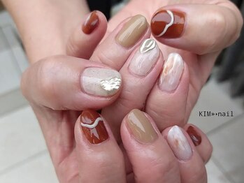 ケイアイエムネイル(KIM nail)/サンプル秋色バージョン♪