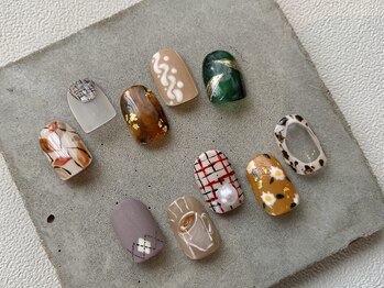 カラ ネイル 中津店(calla nail)/季節のアート 1本550円