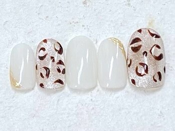 ネイルビート(NAIL BEAT)/アニマル柄 メタリック