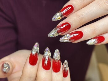 ウサギネイル 新大久保店(usagi nail)/キラキラネイル