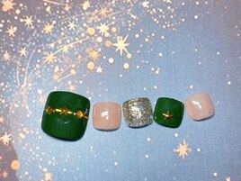 7月定額フットネイルアート