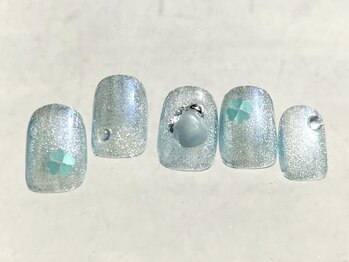アイネイルズ 恵比寿店(I nails)/うるうるマグクローバー10480円