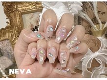 ネバサロン 蒲田(Neva Salon)/キラキラ宝石ネイル
