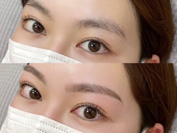 チャンプ 花園店(Champ)/まつげパーマ + 眉WAX脱毛