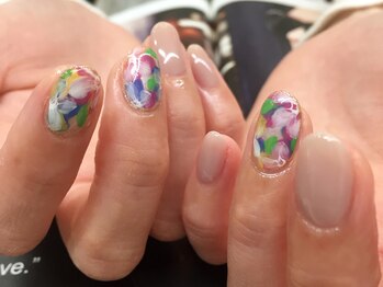 アドネイル(aD nail)/ニュアンスフラワー