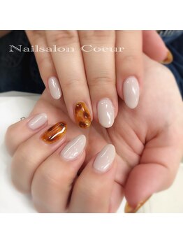 ネイルサロン クール(Nailsalon Coeur)/オフィスネイル べっ甲