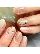 リノ ネイル(Rino nail)/シンプル年越しネイル