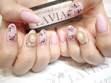 プロフェッショナル ネイルサロン ラヴィアス(LAVIAS)/【ジェル】お好きなアート6本