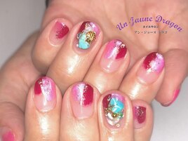 【自爪ネイル】アートネイル