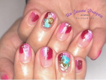 アン ジョーヌドラゴ/【自爪ネイル】アートネイル