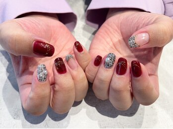 ネイルメグ(Nail Megu)の写真/【持ち込みもOK☆】再現度が高くワンランク上の仕上がりに♪ニュアンスネイルなど豊富なデザインもご用意◎