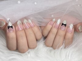 ラメグラデーション