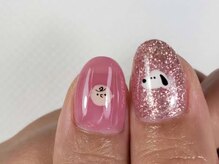 moqu.【モク】/手描きアートネイル