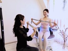アンドイロドリピラティス(u.irodori Pilates)の雰囲気（別途有料オプションで効率よく骨盤底筋の引き締めも好評です！）