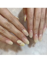 ネイルサロンリュクス (nailsalon Luxe)/レモン夏ネイル