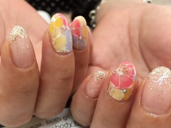 アドネイル(aD nail)/フラワーネイル