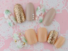 リアン(lien)/ハンド＆フットお揃いネイル