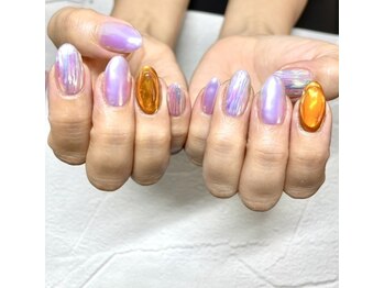 オーロラネイル