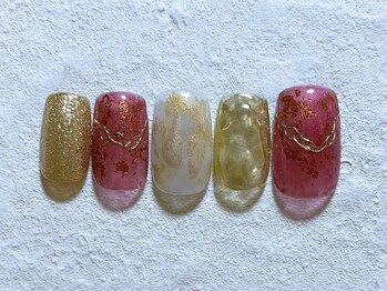 ネイルビート(NAIL BEAT)/ゴージャスミラーネイル