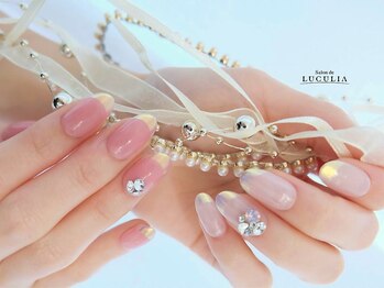 サロンドルクリア 銀座店(Salon de LUCULIA)/#ブライダルオーロラフレンチ