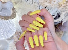 レアネイル 渋谷店(Le’a nail)/黄色☆ワンカラー