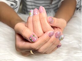 押し花ネイル♪