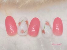 リラネイル(lira nail)/お花デザイン/パラジェル/銀座