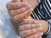 マハロネイル(Mahalo Nail)/フラッシュ×フレンチ