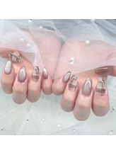 シュシュ(Chou Chou)/ブラウンチェック