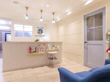 リンパの女神 東京本店の雰囲気（錦糸町の喧騒から離れた、エーゲ海のカフェのような受付☆）