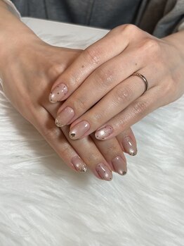 アトリエハルミナ バイ バラ 三島店(atelierharumina by valla)/マグネットネイル/ドットネイル