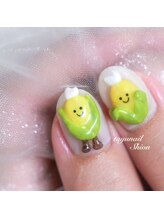 たゆ ネイル(たゆnail)/夏の立体とうもろこしネイル