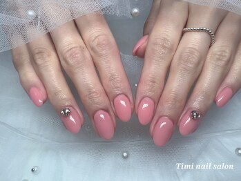 ティミネイルサロン(Timi nail salon)の写真/オフィスネイルデザインが得意！フィルイン無料◎爪に優しく通いやすい♪蒲田駅すぐで毎日キレイ☆