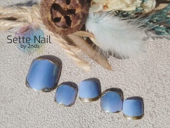 セッテネイル(Sette Nail)/縦グラデーションフット