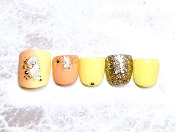 ジュアール(JuAR)/カラーグラデーションネイル