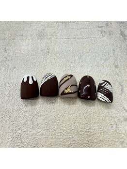 ディスクエア ネイル(Dsquare nail)/バレンタインネイル