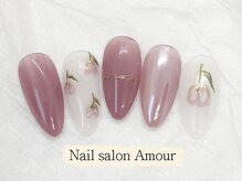 アムールユシマテン 上野湯島店(Amour)/キラキラ春夏ネイルコース¥7980