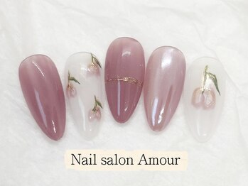 キラキラ春夏ネイルコース¥7980