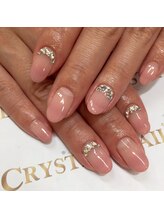 クリスタルネイル ゆめタウン博多店(CRYSTAL NAIL)/上品グラデーションネイル