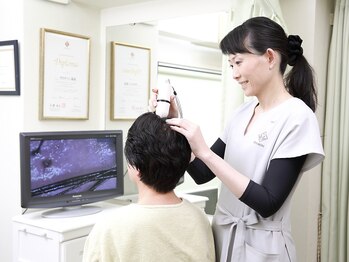 ソフィーム/毛髪診断士の資格保持者◎