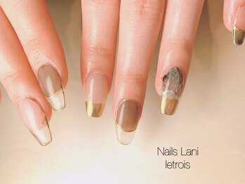 ネイルズ ラニ ル トロワ店(Nails Lani)の写真/モチの良さが自慢の『Nails Laniル・トロワ店』スカルプで派手爪からシンプルネイルまでお任せ！