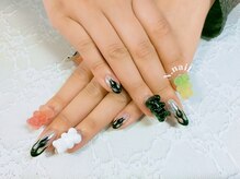 エヌネイル(N.nail)/モノトーン×ユニコーン