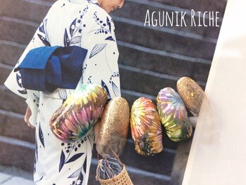 アグニークリッシェ(Agunik Riche)/【花火ネイル】