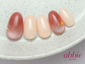 ネイルサロン アビー 新宿東口店(abbie)/フレンチピンクマグ¥8580