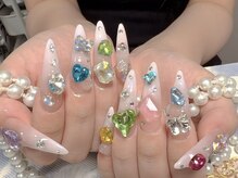 モアネイル 新宿/ワンホンネイル/持ち込み/新宿