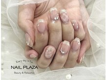 ネイルプラザ 河原町OPA店(NAIL PLAZA)/マグネットフレンチネイル