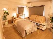 琶晶(WASHO)の雰囲気（特殊焼成風化珊瑚を使った温活で全身をじんわり温めます。）