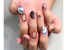 アンドネイル ビューティー(AND nail,beauty)/秋ネイル/個性派ネイル/藤沢