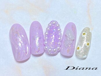 定額ネイル　7,700円　A‐050