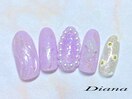 定額ネイル　6,980円　A‐050